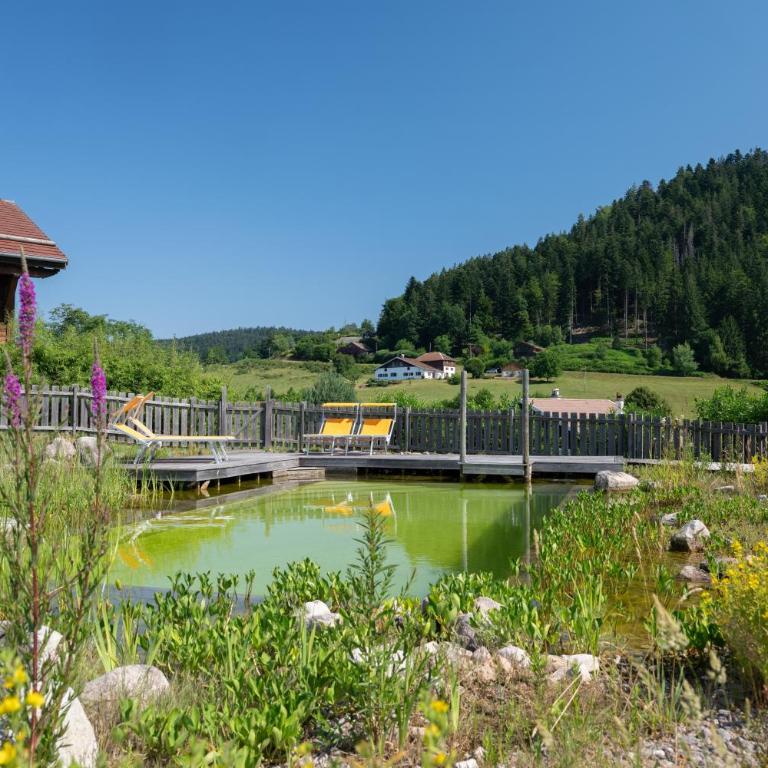 Chalet d'exception 10 personnes avec sauna privatif et piscine naturelle - Le Domaine des Fleurs Gérardmer - Superior Chalet - 6