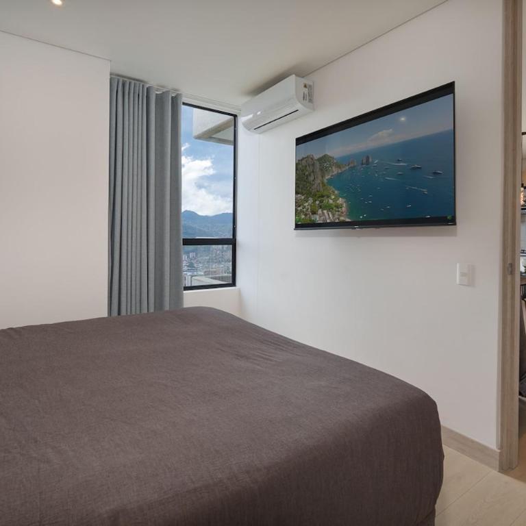 El Tesoro 1BR Coworking, Rooftop & Market AC - One-Bedroom Apartment - 2