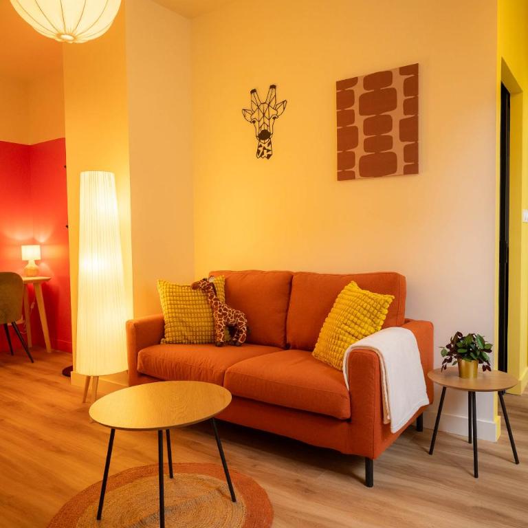 Le Patio de la Gare - T2 coloré, terrasse privée - Apartamento de 1 dormitorio - 13
