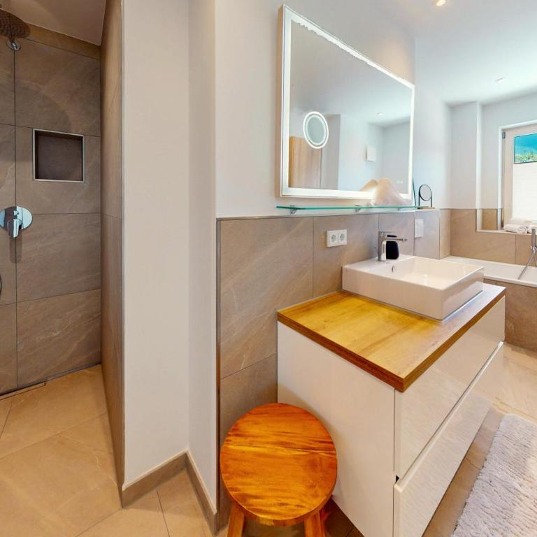 Chalet AlpspitzBlick - Apartamento Superior con sauna - 21