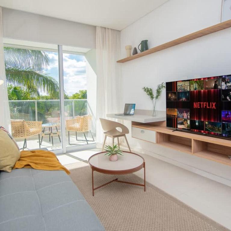 In the heart of Villamorra Rooftop Pool & BBQ - Apartment - 12