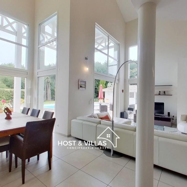 Host Villas LA MAISON BLANCHE Soustons - Villa avec Piscine Privée - 6