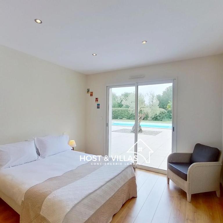 Host Villas LA MAISON BLANCHE Soustons - Villa avec Piscine Privée - 7