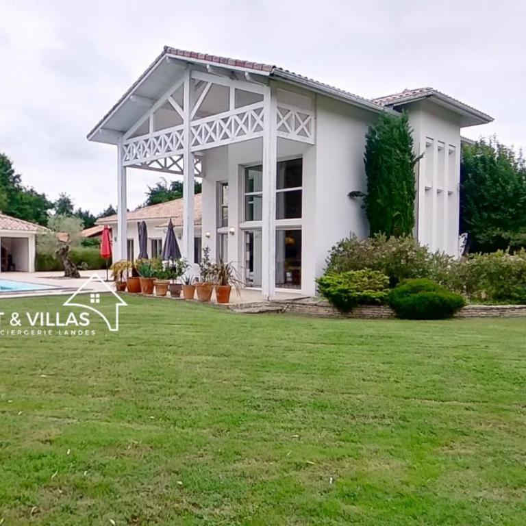 Host Villas LA MAISON BLANCHE Soustons - Villa avec Piscine Privée - 9