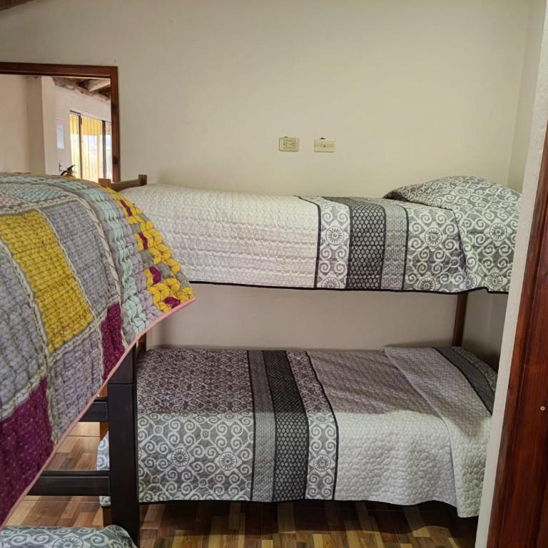 Hostal Villa San Juan - Cama en habitación compartida mixta de 4 camas - 1