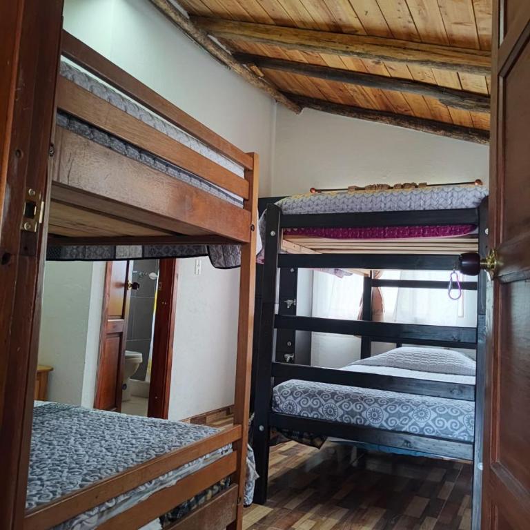 Hostal Villa San Juan - Cama en habitación compartida mixta de 4 camas - 3