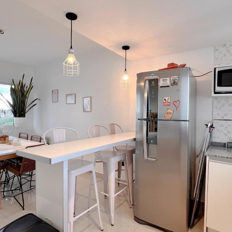 Depto Angel - Vista al Mar Punta Mogotes Para 4 personas Con cochera - Hola Sur - Two-Room Apartment - 12