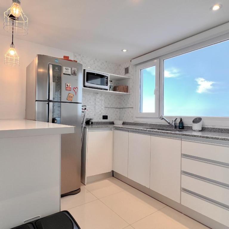 Depto Angel - Vista al Mar Punta Mogotes Para 4 personas Con cochera - Hola Sur - Two-Room Apartment - 13