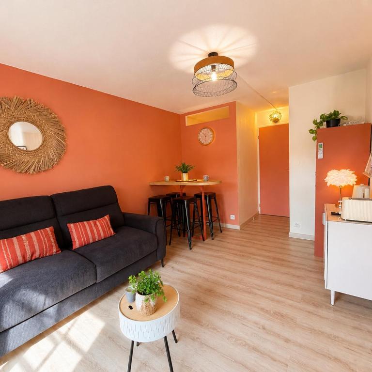 La Grande Motte - Studio double cabine 4-5p - Plage à pied - Parking privé - Terrasse - Apartment mit 1 Schlafzimmer - 5
