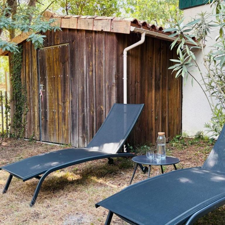 Maison avec jardin et piscine partagée à Moliets - Maison de Vacances - 28