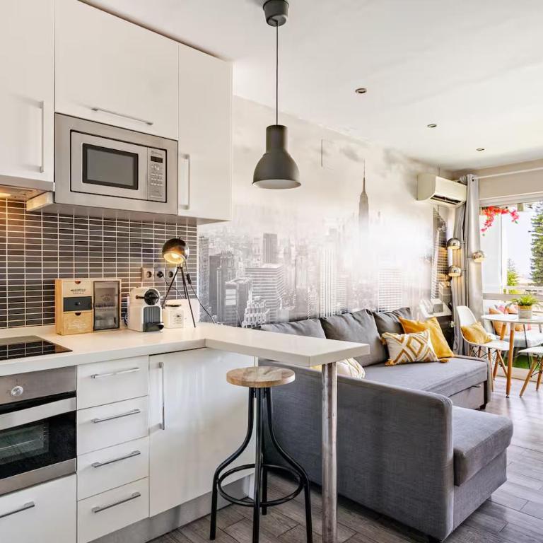 Lovely Studio New York Design - Apartamento con vistas a la piscina - 1