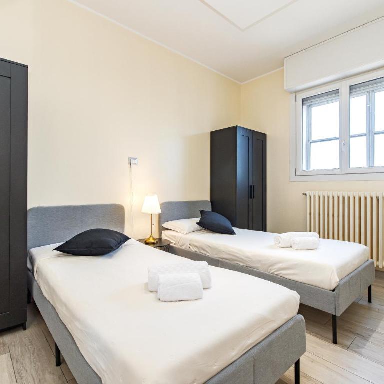 Top Floor 16 Milano - Affitti Brevi Italia - Twin Room with Shared Bathroom - 4
