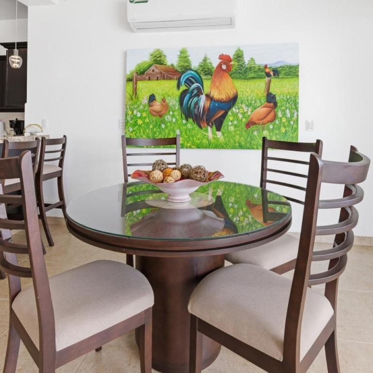 Oceanfront Apartments Vivo Resorts Puerto Escondido - Two-Bedroom Apartment with Balcony and Sea View - 6