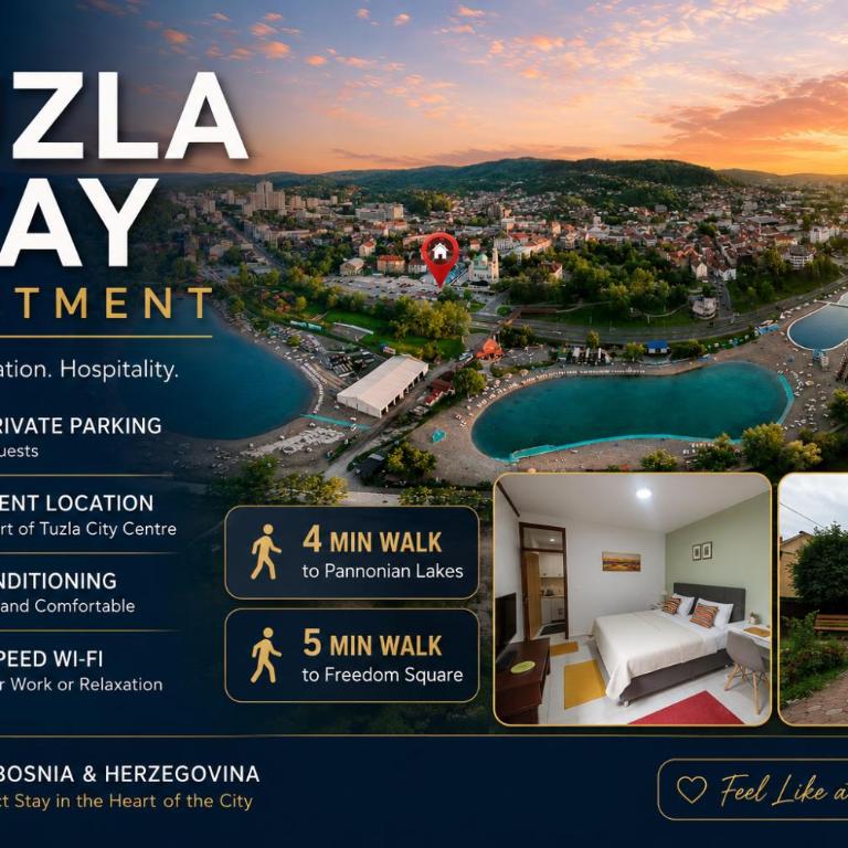 Tuzla Stay Apartment - Apartman sa 1 Spavaćom Sobom - 1