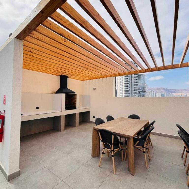 Pampino - Vista al mar y cerro a pasos de la playa - Apartamento de 1 dormitorio - 4