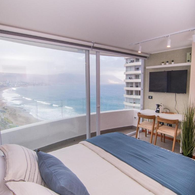 Pampino - Vista al mar y cerro a pasos de la playa - Apartamento de 1 dormitorio - 7