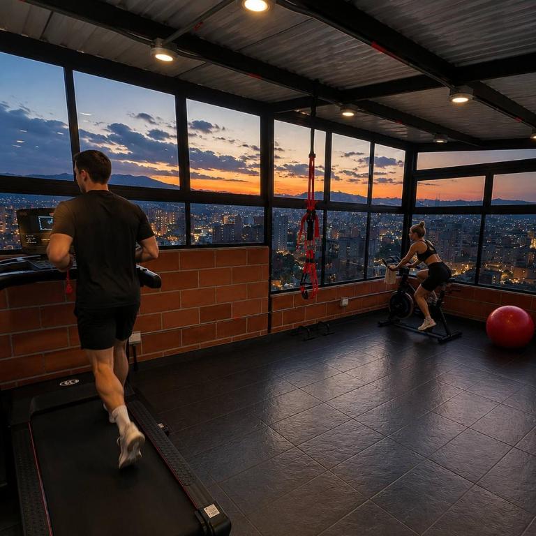 Luxury Duplex Loft AC Rooftop Jacuzzi Laureles - Apartment - 7