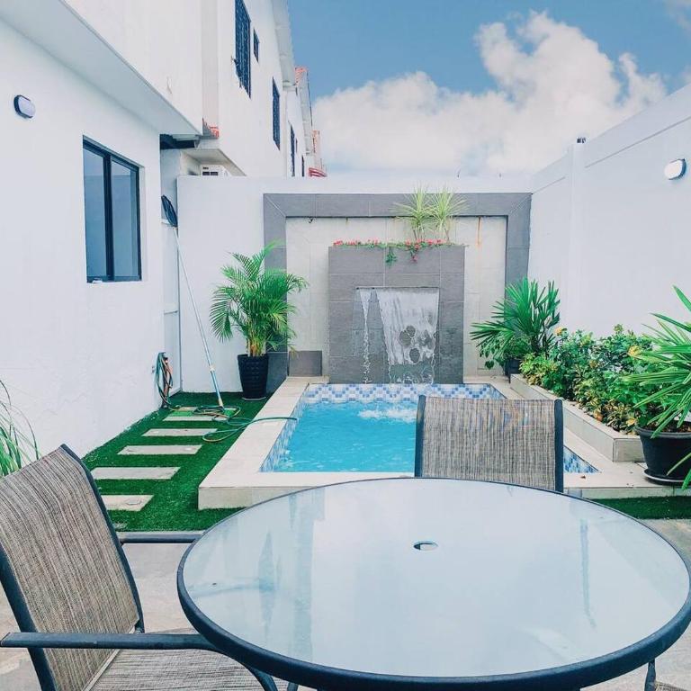 Casa con piscina privada para familias - Casa de 3 dormitorios - 1