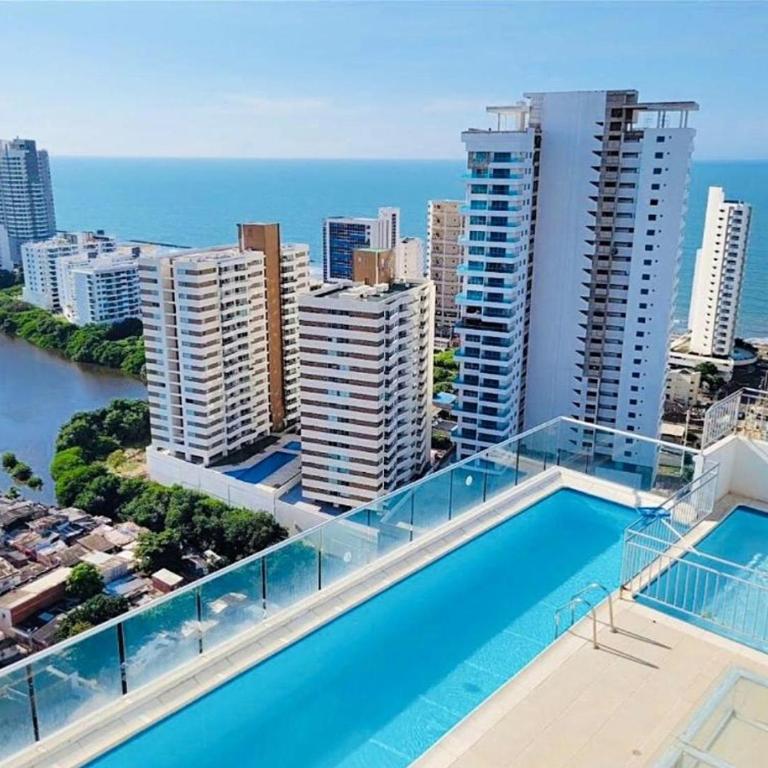 Cozy 2 bedroom apartment in Aqualina building Torices Cartagena - Two-Bedroom Apartment - 12