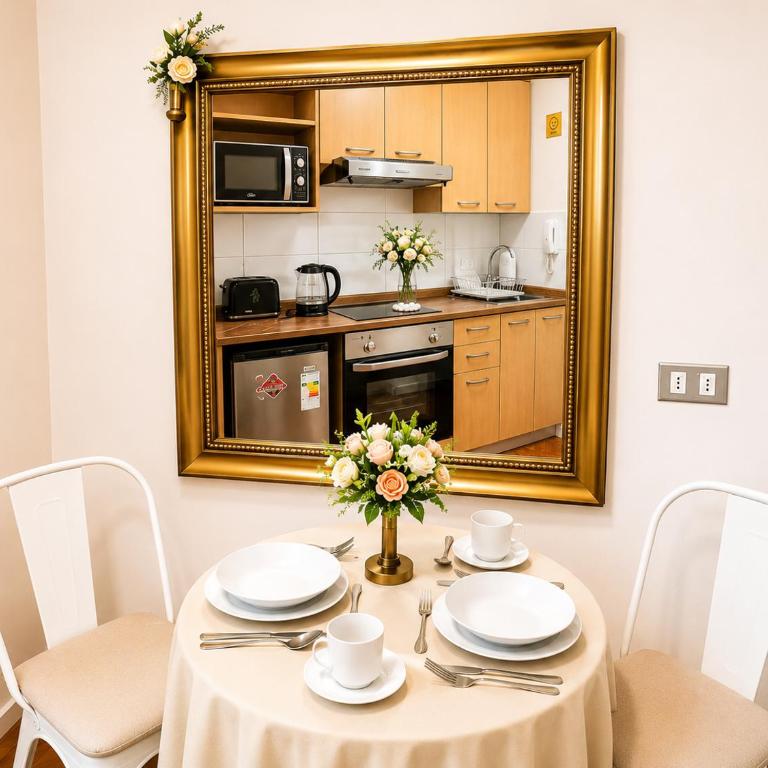 Amoblado 11A pasos Metro Santa Lucía - One-Bedroom Apartment - 5