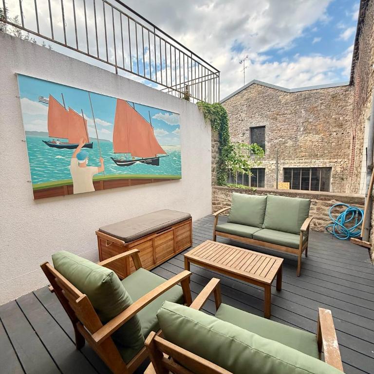 Le crialeis-hyper centre-terrasse-wifi - Apartment mit 1 Schlafzimmer - 2
