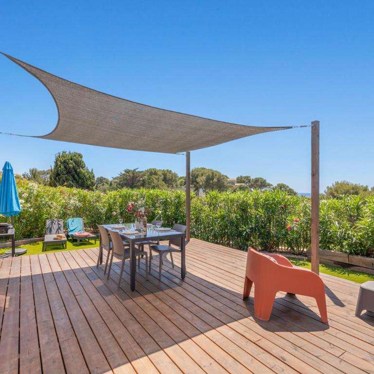 Le Laurier, mobil-home climatisé avec vue sur mer - Bungalow Deluxe - Vue sur Mer - 2