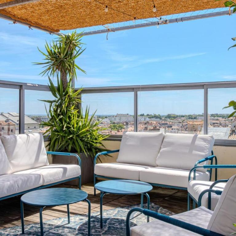 Là-Haut - Rooftop - Panorama sur la ville Parking - Apartment - 41