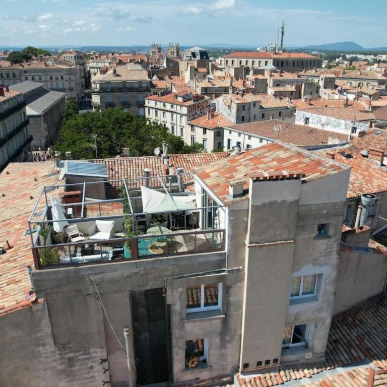 Là-Haut - Rooftop - Panorama sur la ville Parking - Apartment - 12