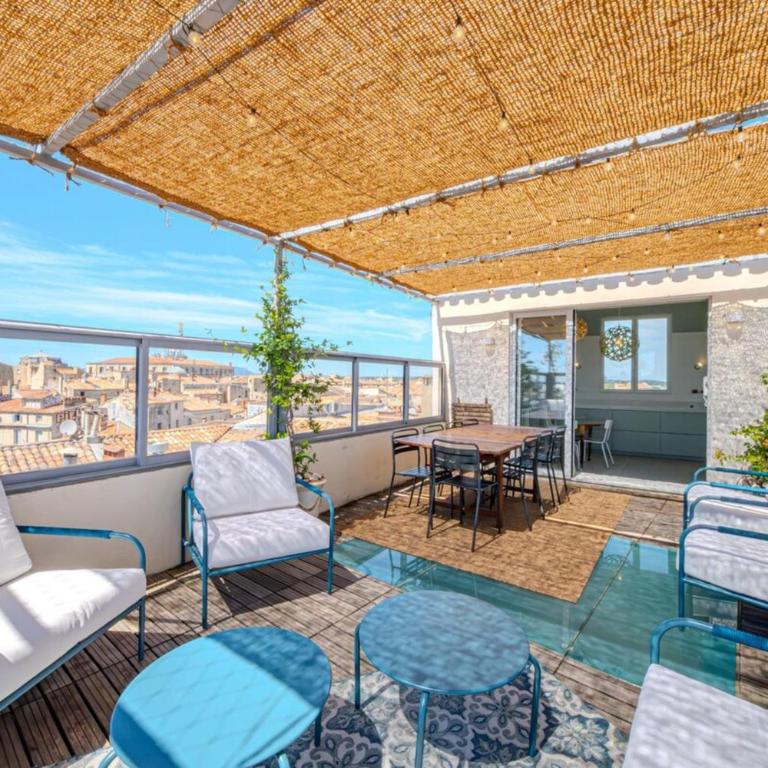 Là-Haut - Rooftop - Panorama sur la ville Parking - Apartment - 14