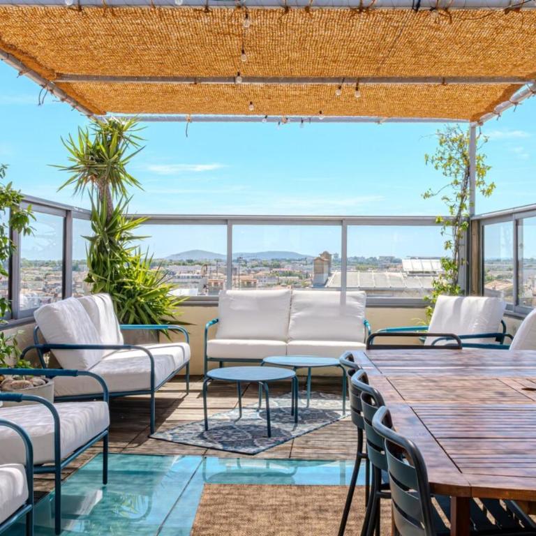 Là-Haut - Rooftop - Panorama sur la ville Parking - Apartment - 15