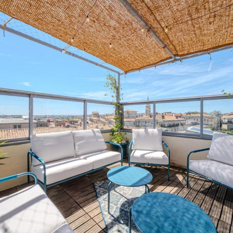 Là-Haut - Rooftop - Panorama sur la ville Parking - Apartment - 19