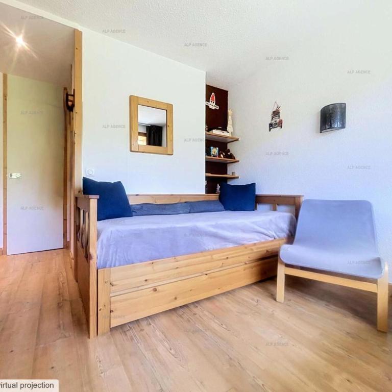Résidence Le Squaw Valley - Studio + cabine 4/5 pers - LE SQUAW VALLEY - 042SQ -PLAGNE VILLAGES MAE-6104 - Appartement - 1