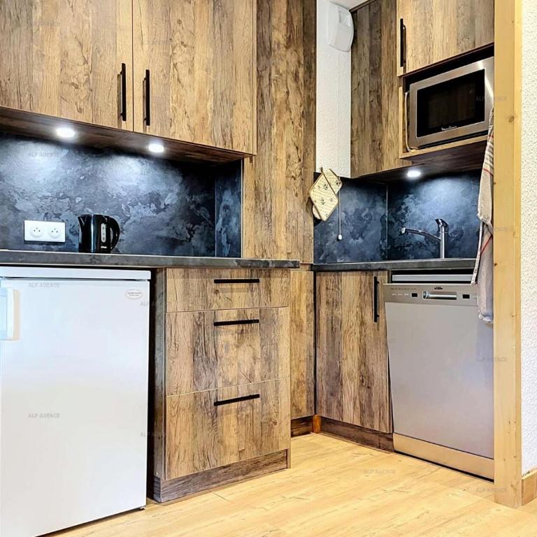 Résidence Le Squaw Valley - Studio + cabine 4/5 pers - LE SQUAW VALLEY - 042SQ -PLAGNE VILLAGES MAE-6104 - Appartement - 4