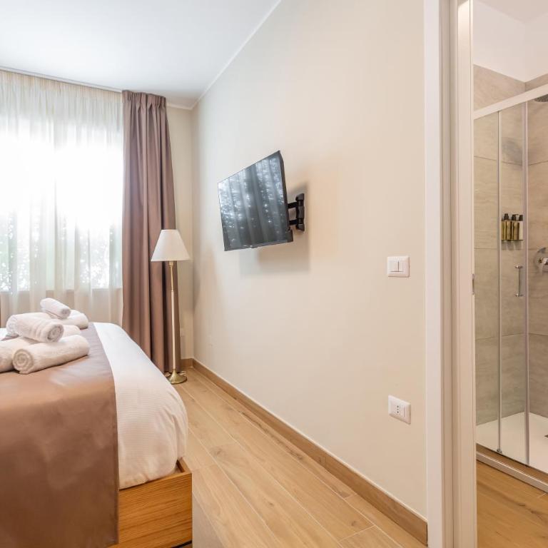Guest House Aura - Lumys Fiumicino - Camera Matrimoniale con Bagno Privato - 9