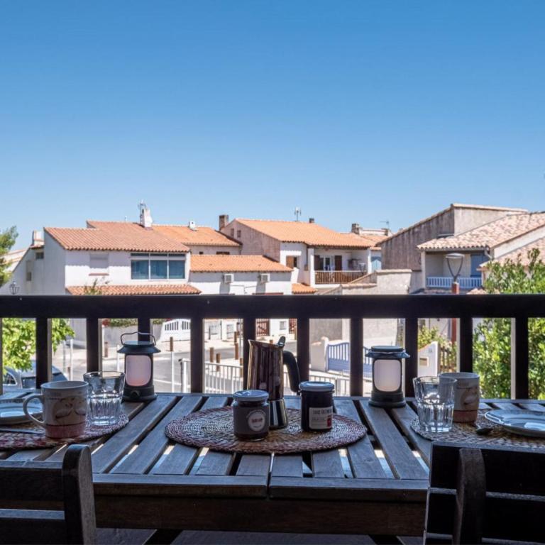 Grand appartement avec terrasse Plage à 6 min à pied Climatisation Saintes maries de la mer - Appartamento con 1 Camera da Letto - 15