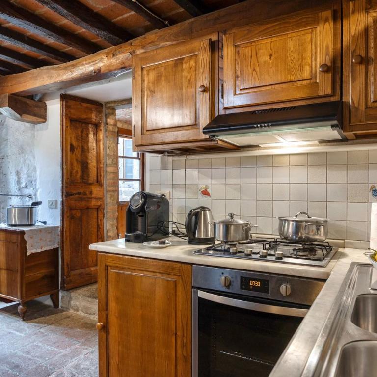 Resort with swimming - pool in Cortona - Appartamento con 1 Camera da Letto - 5