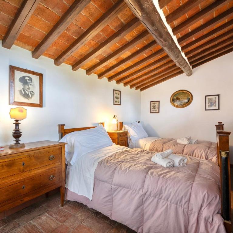 Resort with swimming - pool in Cortona - Appartamento con 2 Camere da Letto - 4