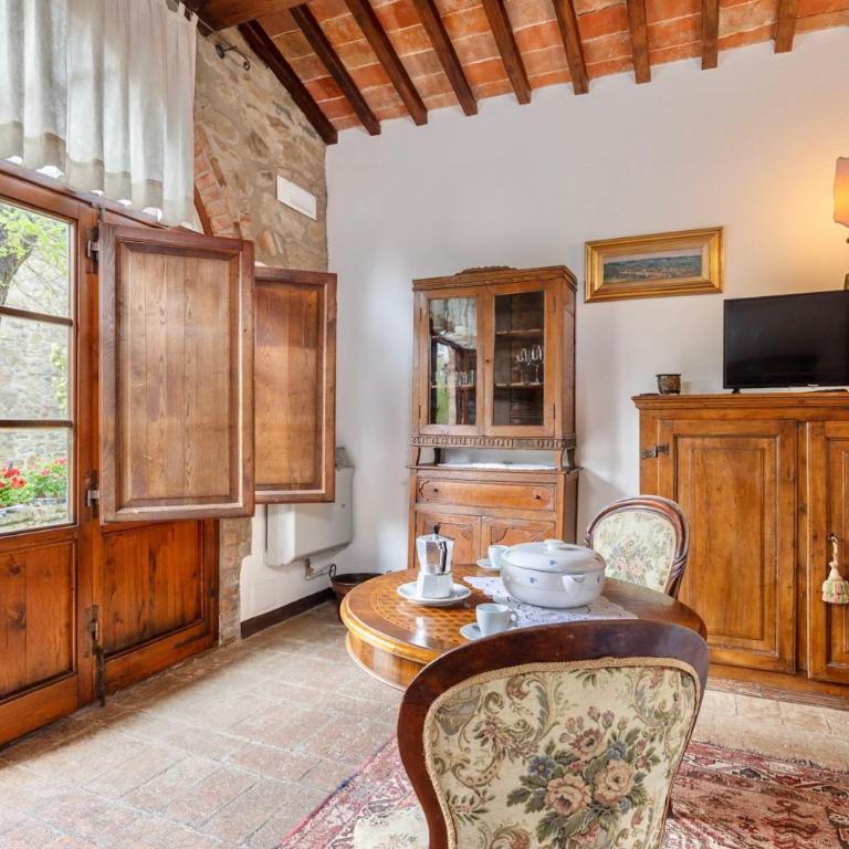 Resort with swimming - pool in Cortona - Appartamento con 1 Camera da Letto - 2