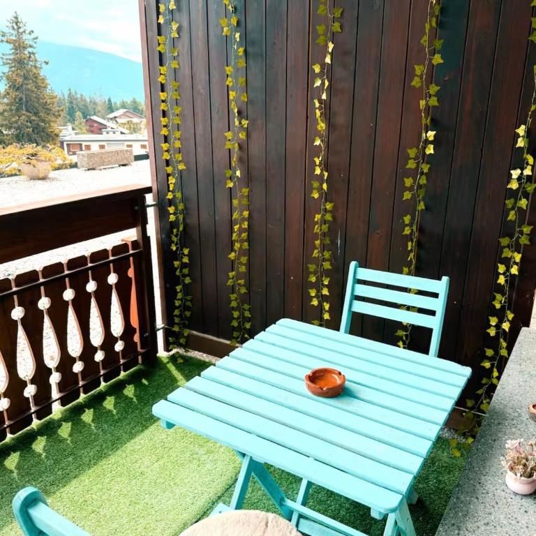 Studio avec vue spectaculaire au pied des pistes - Apartment mit 1 Schlafzimmer - 12