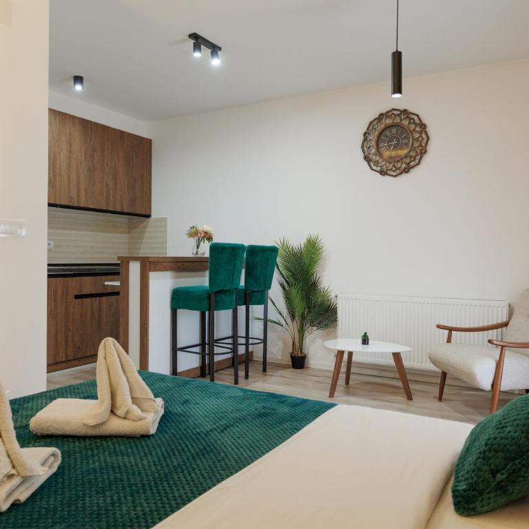 Aqua Studio with Sauna, Terrace and FREE Parking - Apartment mit 1 Schlafzimmer - 14