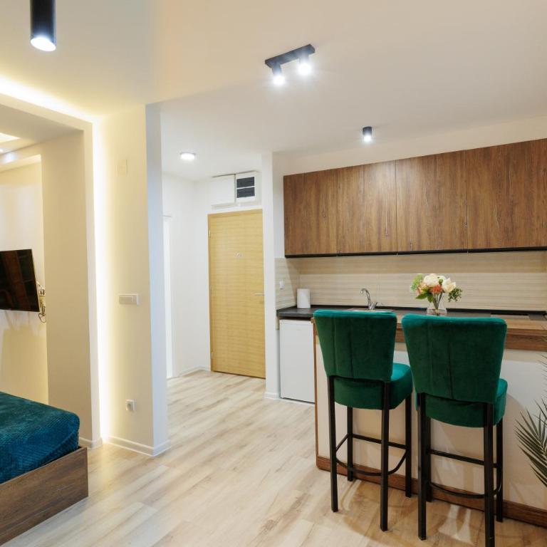 Aqua Studio with Sauna, Terrace and FREE Parking - Apartment mit 1 Schlafzimmer - 15