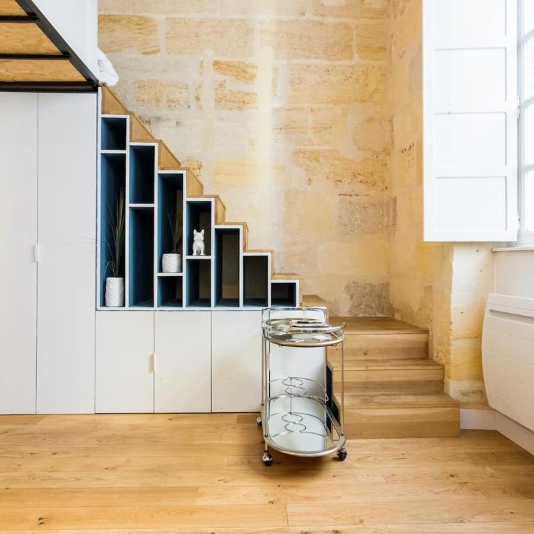 Appartement quartier St Michel climatisé près des quais avec parking - Appartement - Rez-de-Chaussée - 12