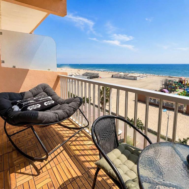 CR320-016Appartement 2 pièces - CANET EN ROUSSILLON - Appartement 1 Chambre - Vue sur Mer - 14
