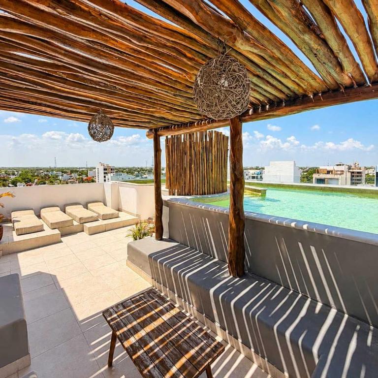 Boho Studio w Rooftop Jacuzzi near 5th Ave - Studio - 19