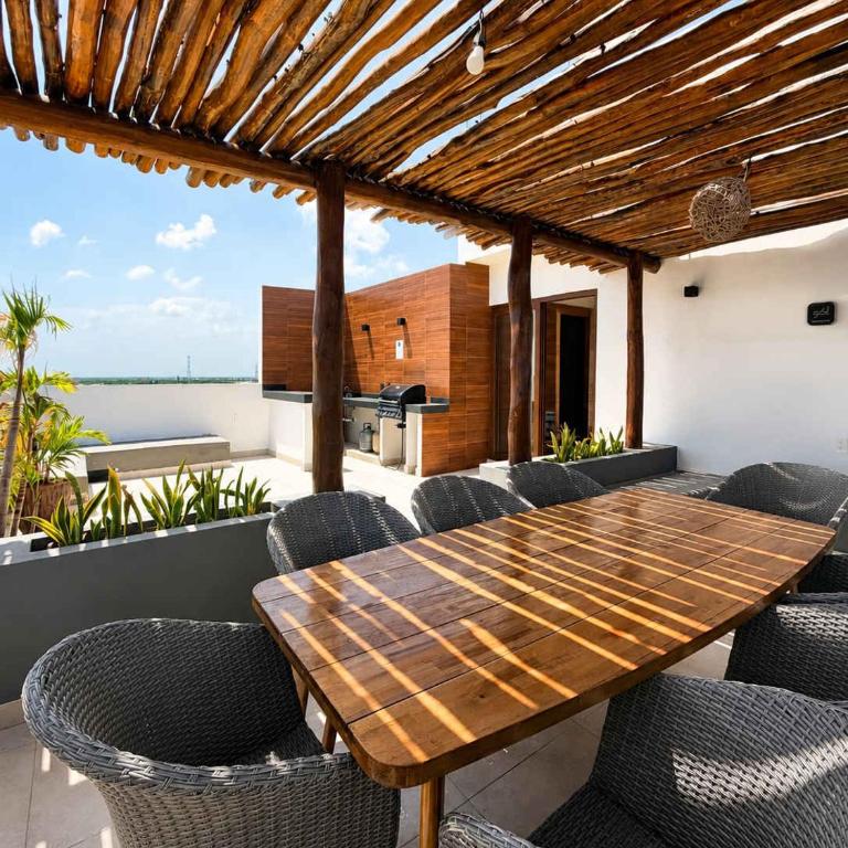 Boho Studio w Rooftop Jacuzzi near 5th Ave - Studio - 27