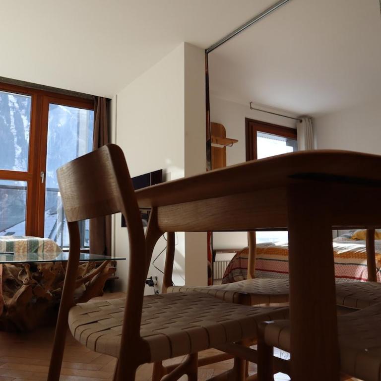 Right in center with MontBlanc view - Appartement 1 Chambre - 13