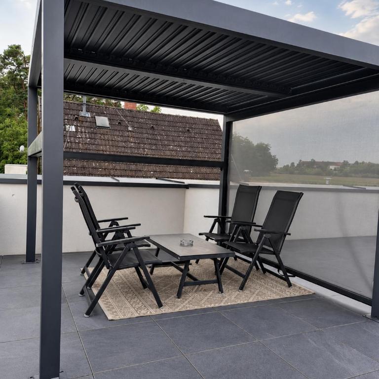 Neubauwohnung mit 80 m2 Terrasse, 8 Minuten von Linz entfernt - Apartment mit 2 Schlafzimmern - 60