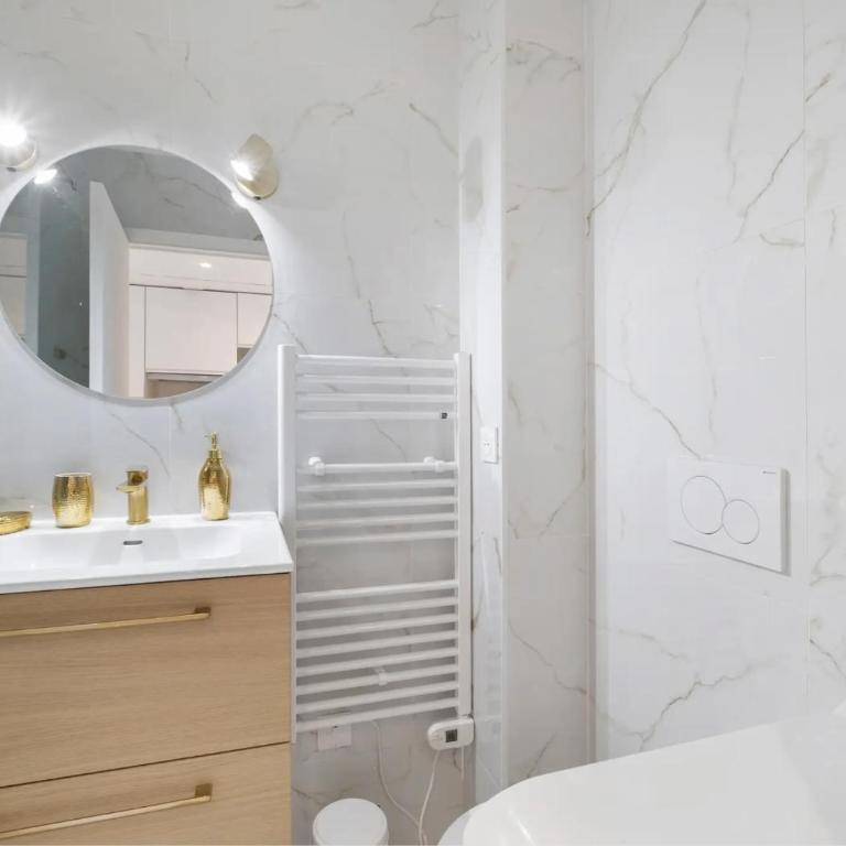 Cosy studio climatisé dans le carré d Or - Apartamento de 1 dormitorio - 13