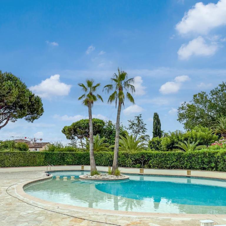 Le Palma : Chic Piscine Clim Terrasse - Appartement - 4