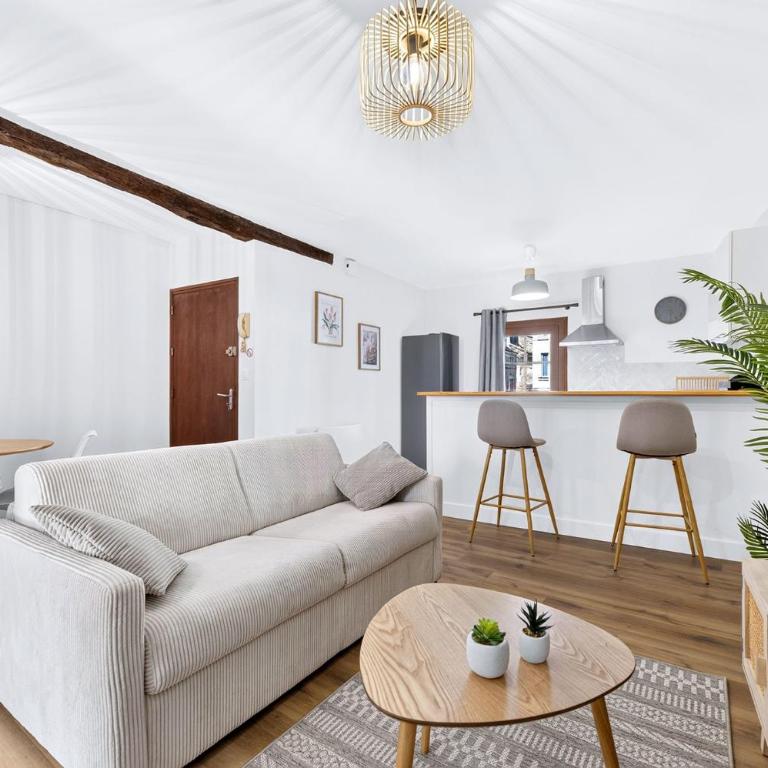 Appartement Cosy au Cœur Historique - One-Bedroom Apartment - 12